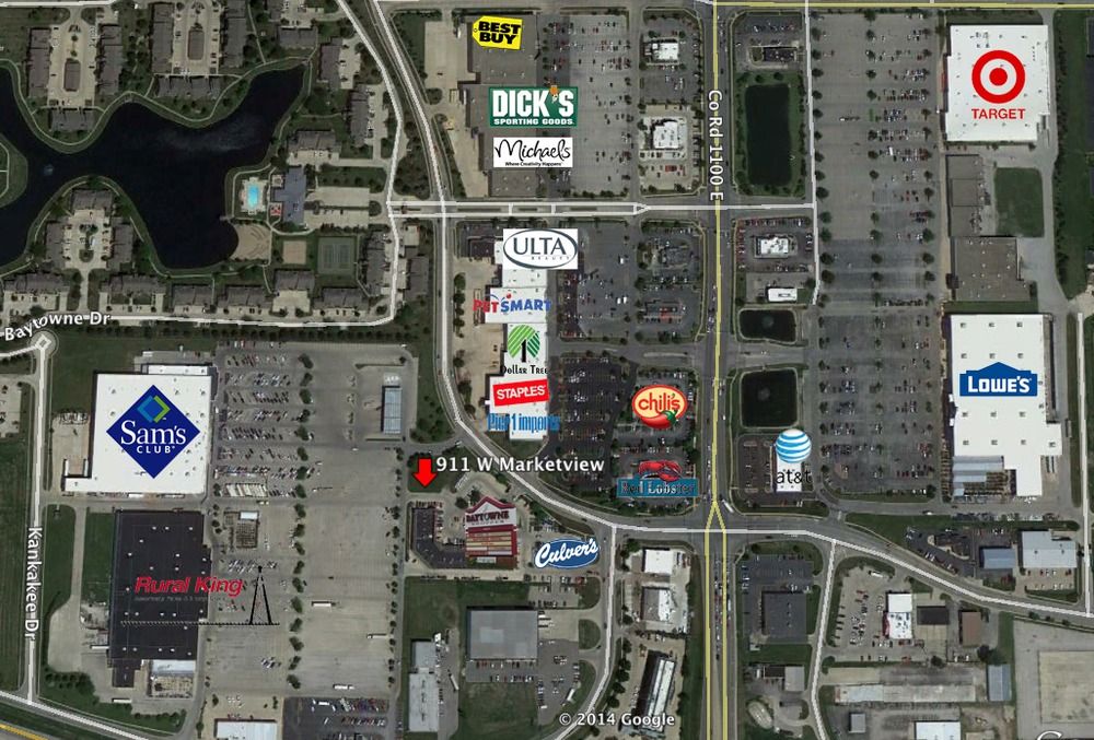 Baytowne Shoppes Corner Lot: 911 W. Marketview Dr., Champaign, IL 61822